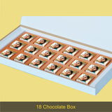 Colorful Thank You Gift Box and Chocolates Personalized with Photo