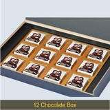 Elegant Personalized Gift for Friendship's Day Gift with Wrapped Chocolates