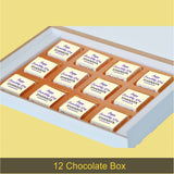 Friendship's Day Gift with Personalized Wrapped Chocolates