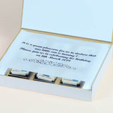 Birthday Invitations - 9 Chocolate Box - All Printed Chocolates (Sample)