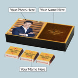 Happy Birthday Chocolate - Personalised Wrapped Chocolate Gift