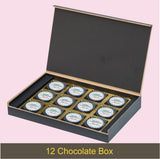 Personalised Merry Christmas Gift Box with Printed Chocolates