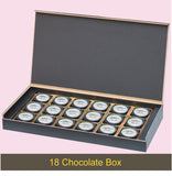Personalised Merry Christmas Gift Box with Printed Chocolates