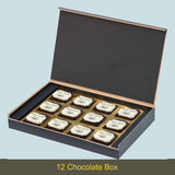 Unique Rakhi Gift for Brother with Printed Chocolates (Rakhi Pack Optional)