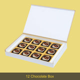Romantic Anniversary Gift Photo on Chocolates (with Printed Chocolates)
