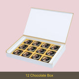 Beautiful Anniversary Chcocolates Personalized with Photo (with Printed Chocolates)