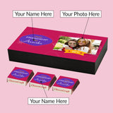 Beautiful Friendship's Day Gift with Personalized Wrapped Chocolates