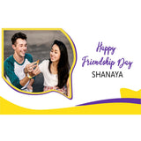Friendship's Day Gift with Personalized Wrapped Chocolates
