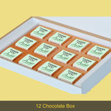A Big Thanks Personalized Gift Box You Gift with Wrapped Chocolates