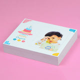 1st Birthday Invitations - 9 Chocolate Box - Assorted Chocolates (Minimum 10 Boxes)