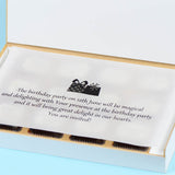Birthday Invitations - 12 Chocolate Box - All Printed Chocolates (Sample)