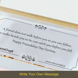 Personalised Chocolate Gift Box for Friendship Day (with Wrapped Chocolates)