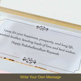 Thread of Trust - Gift with Printed Chocolates (Rakhi Pack Optional)