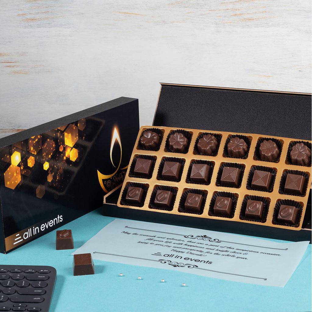 Corporate Gifts - 18 Chocolate Box - Assorted Chocolates (Minimum 10 Boxes)