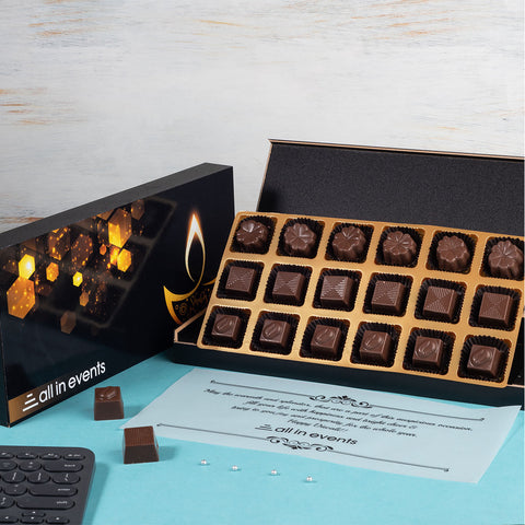 Corporate Gifts - 18 Chocolate Box - Assorted Chocolates (Free Designing)
