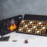 Corporate Gifts - 18 Chocolate Box - Alternate Printed Chocolates (Minimum 10 Boxes)