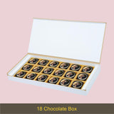 Beautiful Anniversary Chcocolates Personalized with Photo (with Printed Chocolates)