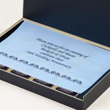 Anniversary Invitations - 12 Chocolate Box - Assorted Chocolates (Minimum 10 Boxes)