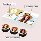 Personalised New Year 2023 Gift Box with Photo Chocolates