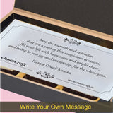 Crackers Design Personalised Diwali Gift with Printed Chocolates