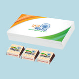 Gift for Indian Independence Day 15 August (with Wrapped Chocolates)