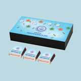 Pinwheel Tricolour Design Gift for Independence Day with Wrapped Chocolates