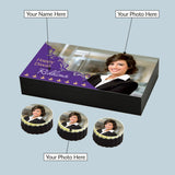 Beautiful Personalised Diwali Gift with Printed Chocolates