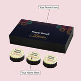 Crackers Design Personalised Diwali Gift with Printed Chocolates