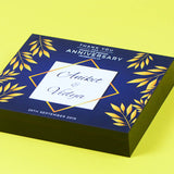 Anniversary Return Gifts- 9 Chocolate Box - Single Printed Chocolates (Sample)