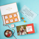 Innocent Memories - Rakhi Gift for Sister with Wrapped Chocolates