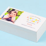 Birthday Invitations - 2 Chocolate Box - Assorted Chocolates (Minimum 10 Boxes)