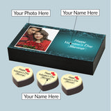 Romantic Gift - Chocolate Box (with Printed Chocolates)