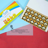 1st Birthday Return Gifts - 18 Chocolate Box - All Printed Chocolates (Sample)