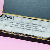 Birthday Invitations - 18 Chocolate Box - All Printed Chocolates (Sample)