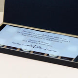 Anniversary Invitations - 18 Chocolate Box - Alternate Printed Chocolates (Minimum 10 Boxes)