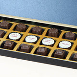 Birthday Invitations - 18 Chocolate Box - Middle Four Printed Chocolates (Minimum 10 Boxes)