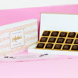Birthday Invitation - 18 Chocolate Box - Assorted Chocolates (Minimum 10 Boxes)