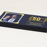 Anniversary Invitations - 18 Chocolate Box - Assorted Chocolates (Minimum 10 Boxes)