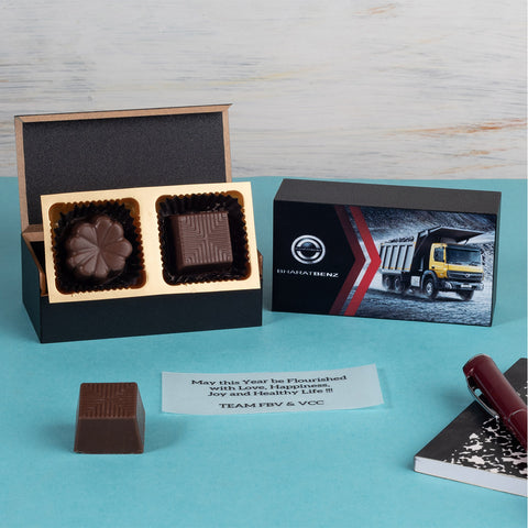 Corporate Gifts - 2 Chocolate Box - Assorted Chocolates (Minimum 10 Boxes)