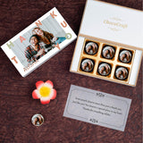 Thank You Gift Box and Chocolates Personalized with Photo