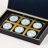 Anniversary Return Gifts - 6 Chocolate Box - All Printed Chocolates  (Sample)