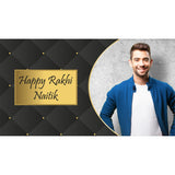 Unique Rakhi Gift for Brother with Printed Chocolates (Rakhi Pack Optional)