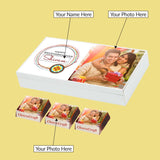 Gift from the Heart - Gift with Wrapped Chocolates(Rakhi Pack Optional)