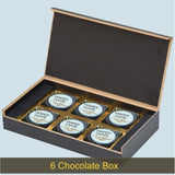 Diya Design Personalised Gift for Diwali with Printed Chocolates