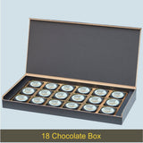 Diya Design Personalised Gift for Diwali with Printed Chocolates