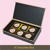 Beautiful Miss You Chocolate Gift Box Personalized with Picture (with Printed Chocolates)