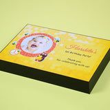 1st Birthday Return Gifts - 12 Chocolate Box - Middle Two Printed Chocolates (Minimum 10 Boxes)