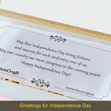 Beautiful Independence Day Gift (with Wrapped Chocolates)