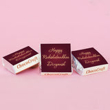Souvenir of Trust - Personalised Gift Box and Wrapped Chocolates (Rakhi Pack Optional)