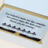 Anniversary Return Gifts - 2 Chocolate Box - All Printed Chocolates (Minimum 10 Boxes)